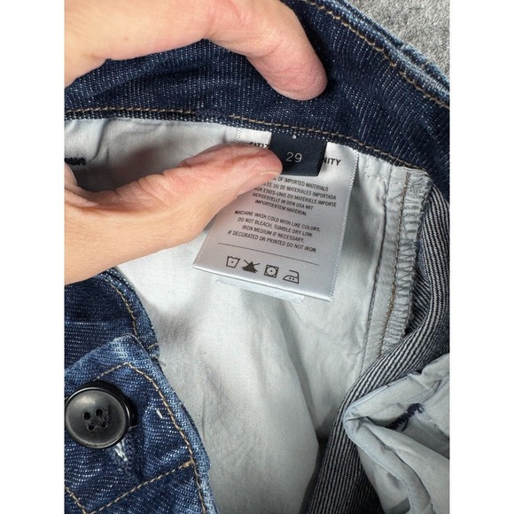 Citizens of Humanity Cargo Pants Women's 29 Blue DELENA Cargo Wide Leg Baggy NWT - Picture 9 of 13